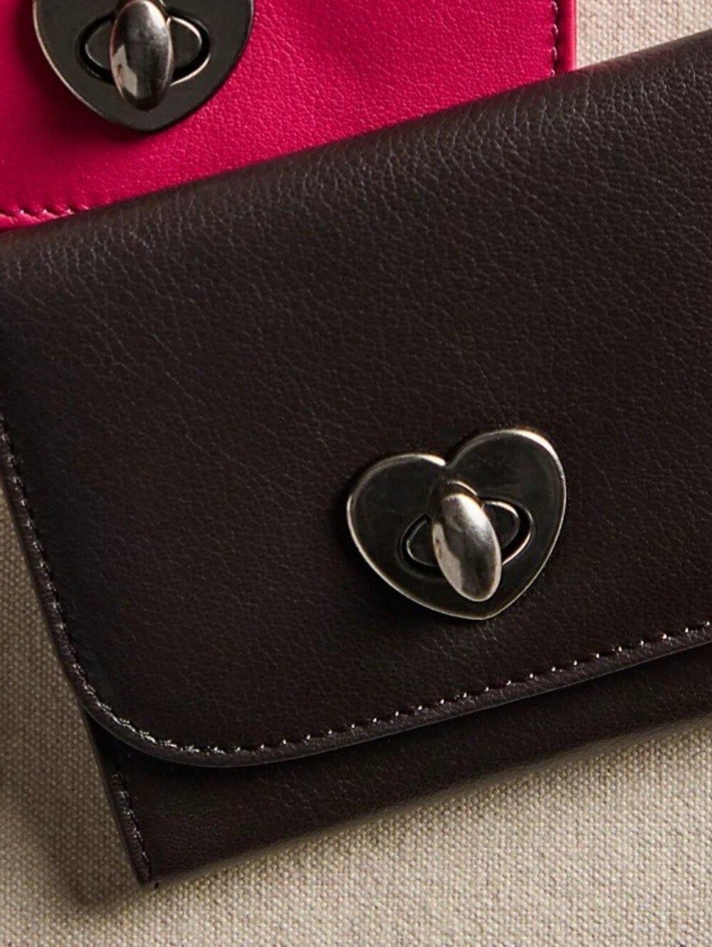 Free People Lock It Up Wallet New Without Tags - Dark Brown